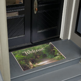 Tapete Foto do Caminho da Floresta do Alaska Tongass