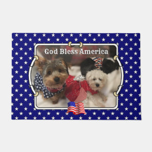 Tapete Foto personalizada Quadro EUA Bandeira Americana D