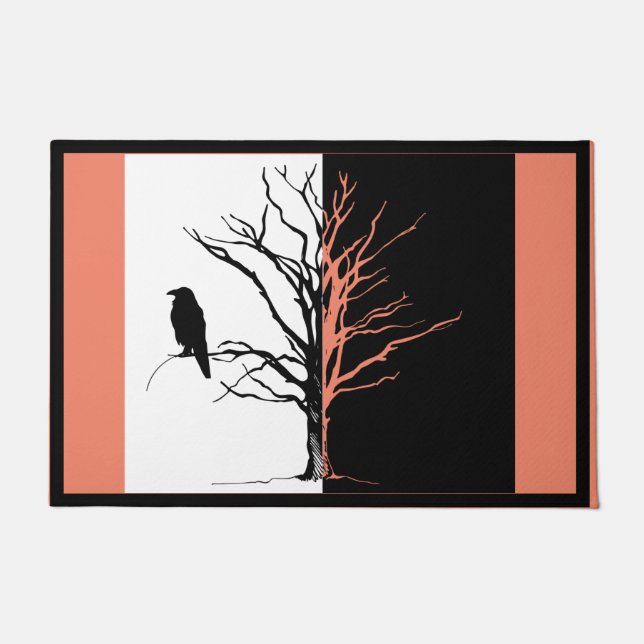 Tapete Fotografia de Pássaros Corvo ou Raven (Frente)