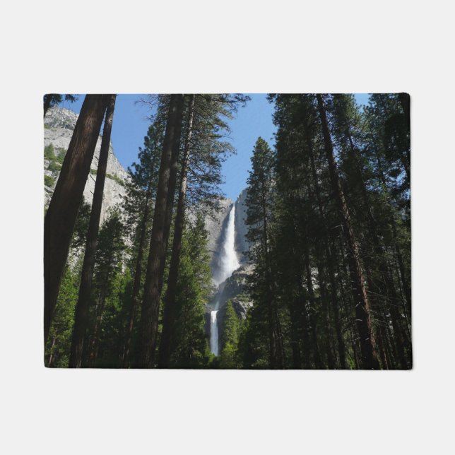 Tapete Fotografia de Yosemite Falls and Woods Landscape (Frente)