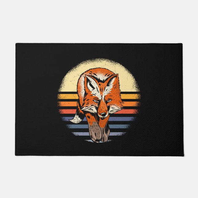 Tapete Fox Retro Vintage (Frente)