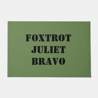 TAPETE FOXTROT JULIET BRAVO