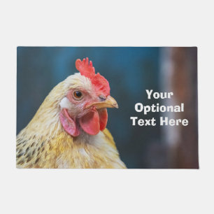 Tapete Frango de Texto Personalizado