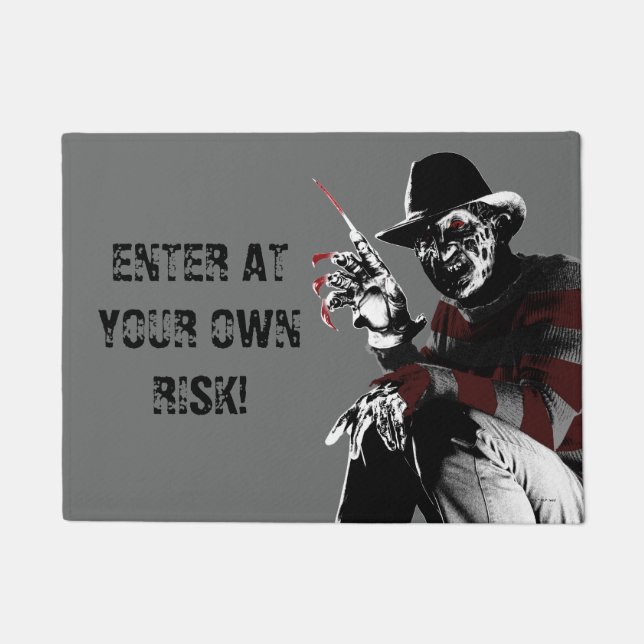 Tapete Freddy vs Jason | Freddy Ver Vermelho (Frente)