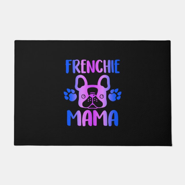 Tapete Frenchie Mama French Buldogue Dog presente de mãe (Frente)