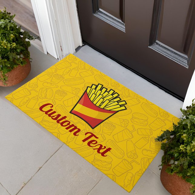 Tapete Fries Doormat (Criador carregado)