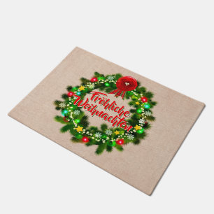 Tapete Frohe Weihnachten Fußmatte Natal