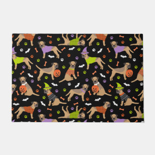 Tapete Fronteira de Halloween - Terrier Doormat