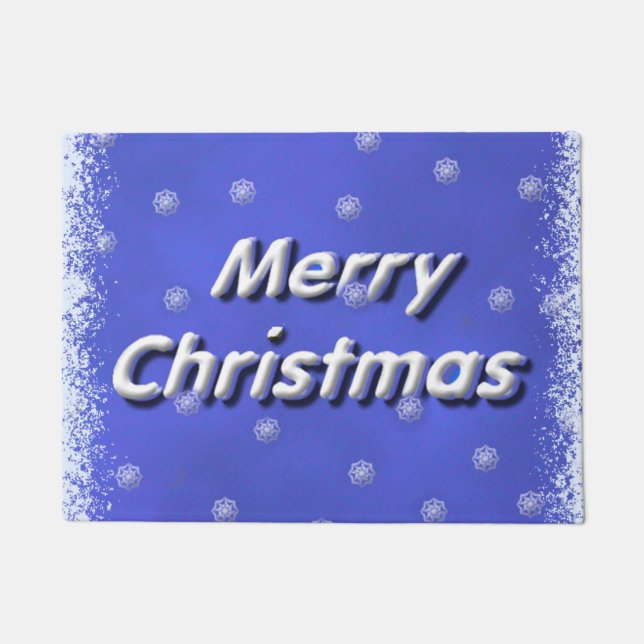 Tapete Frosty Merry Christmas 3D (Frente)
