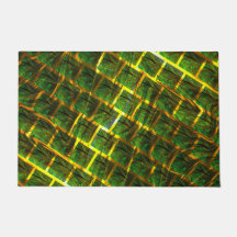 Fundo com imagem verde dourada?