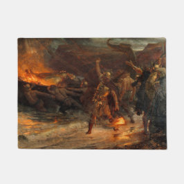 Tapete Funeral de um Viking (por Frank Dicksee)