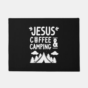Tapete Funny Christians Camp Caffeine Jesus Coffee & Camp