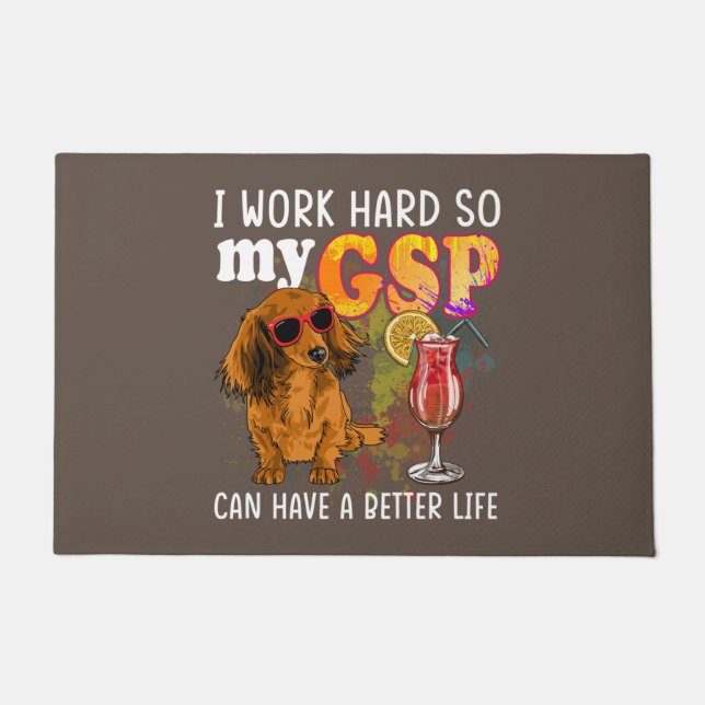Tapete Funny German Shorthaired Pointer Gifts GSP Lover (Frente)