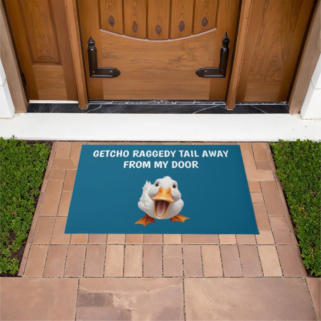 TAPETE FUNNY PEKIN DUCK DOOR MAT (Ar livre)