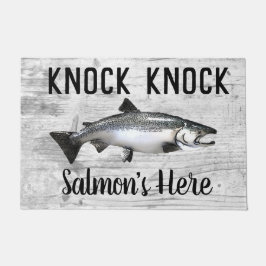 Tapete Funny Salmon Pun Knock