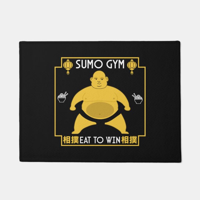 Tapete Funny Sumo Wrestler (Frente)