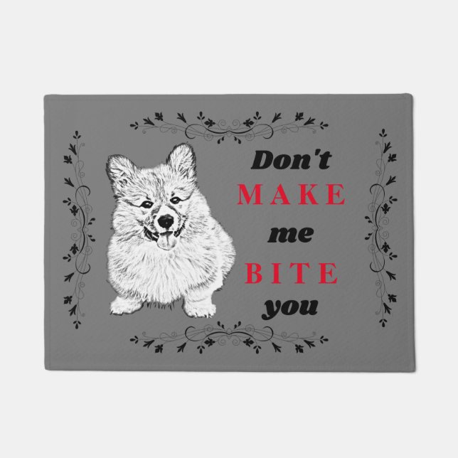 Tapete Funny Welsh Corgi Doormat (Frente)
