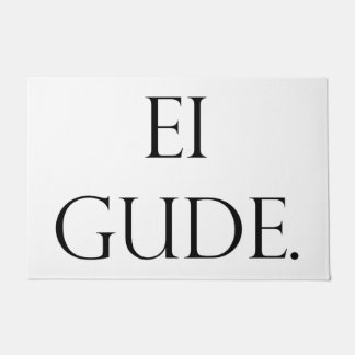 Tapete Fußmatte Ei Gude, Frankfurt in Hessen Dialekt