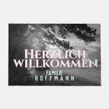 Fußmatte mit Ihrem Foto und personalisiertem Text