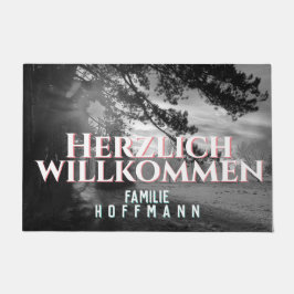 Tapete Fußmatte mit Ihrem Foto und personalisiertem Text