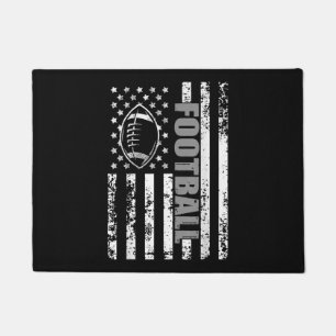 Tapete Futebol Patriótico da bandeira americana