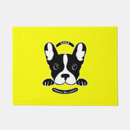 Tapete Gaga Sobre Bulldog Francês.