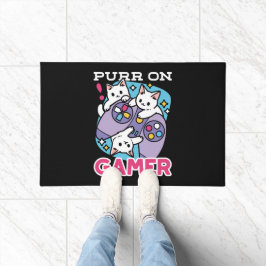 Tapete Gamer Design - Purr On Gamer Joystick Art
