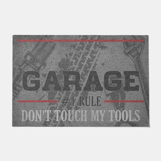 Tapete Garage Welcome Mats,Doormat Garage, Custom Garage (Frente)