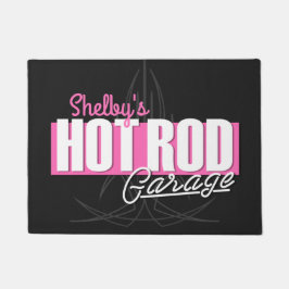 Tapete Garagem de Rod Quente Pinstripes