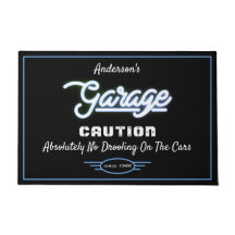 Garagem Qualquer Nome Engraçado Dizendo Carros Azu