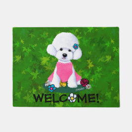 Tapete Garden Helper Bichon Doormat