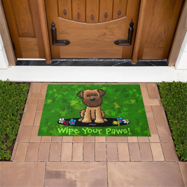 Tapete Garden Helper Brussels Griffon Doormat (Ar livre)