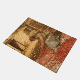 Tapete Garota Fazendo Cerejas na Provença (França)