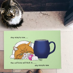 Tapete Gatinho PRECISA De Cafeína