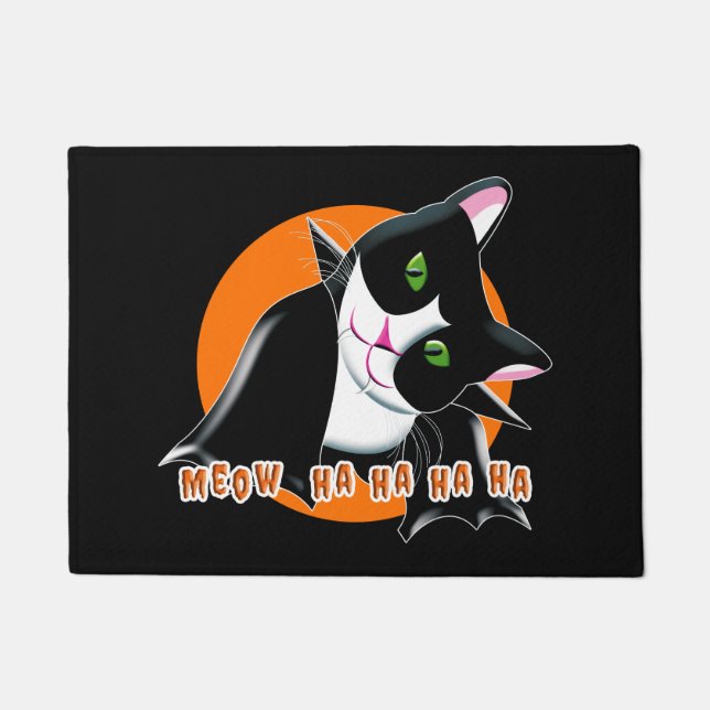 Tapete Gato de Halloween (Frente)