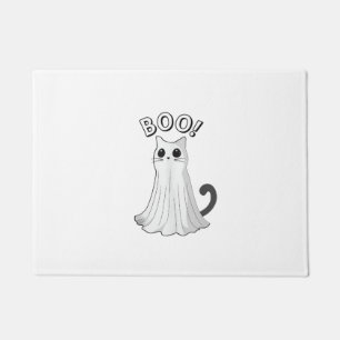 Tapete Gato Fantasma Ghost do Boo Gatinho Ghost Galloween
