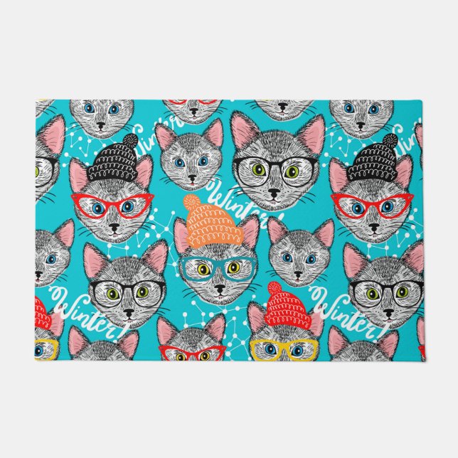 Tapete Gato no chapéu (Frente)