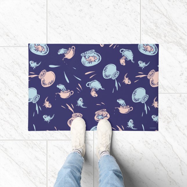 Tapete Gato No Chapéu | O padrão de peixe (Interior)