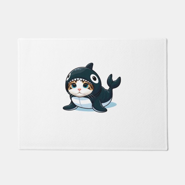 Tapete Gato no Figurino de Orca (Frente)