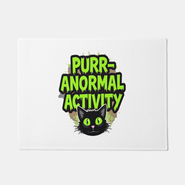 Tapete Gato Purr-anormal (Frente)