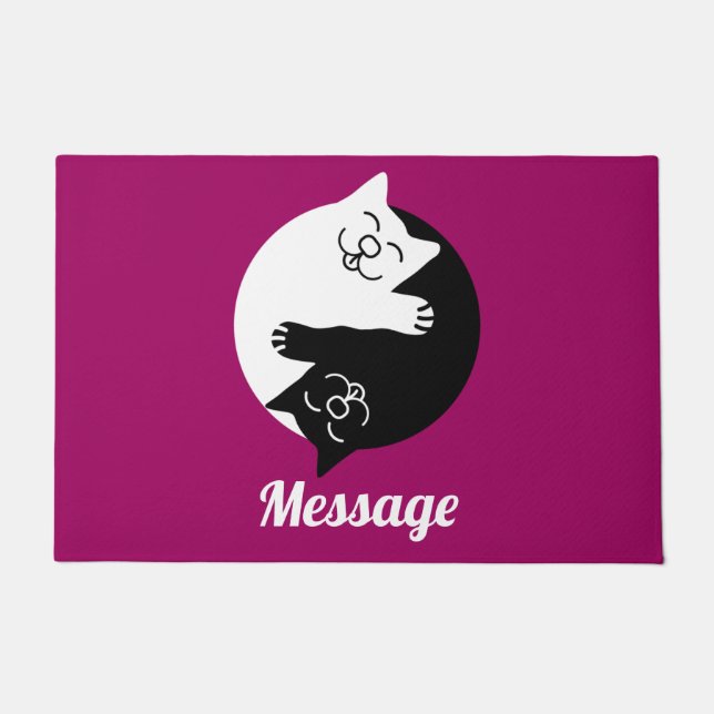 Tapete Gatos De Emergência Acessórios E Presentes Para Ga (Frente)