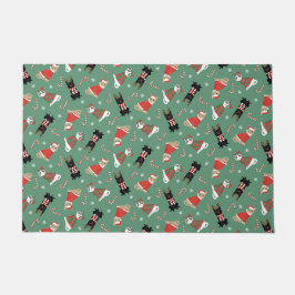 Tapete Gatos de Natal