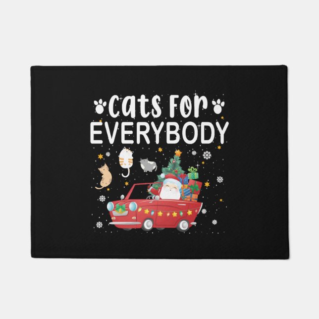 Tapete Gatos Para Todo O Natal (Frente)