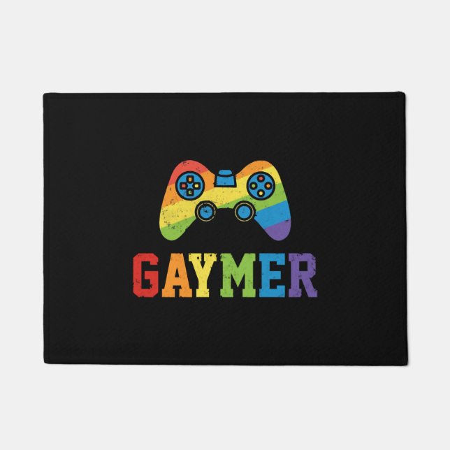 Tapete Gaymer LGBT - Jogo do Nerd do Orgulho LGBT (Frente)