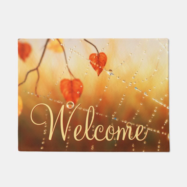 Tapete Gemas de uma Porta da Manhã de outono (Frente)