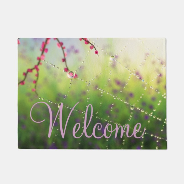 Tapete Gemas de uma porta da manhã de Primavera (Frente)