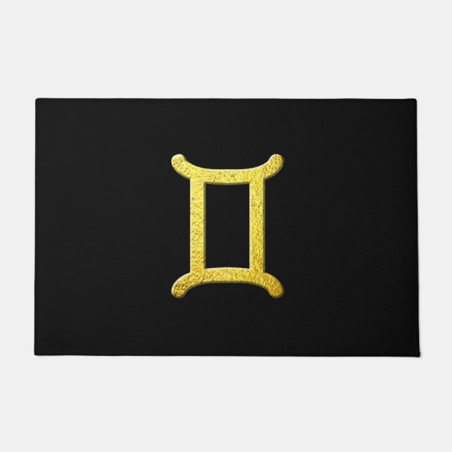 Tapete Gemini Dourado (Frente)