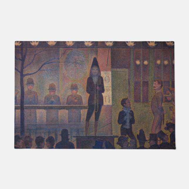 Tapete Georges Seurat - Apresentação do Circo (Frente)