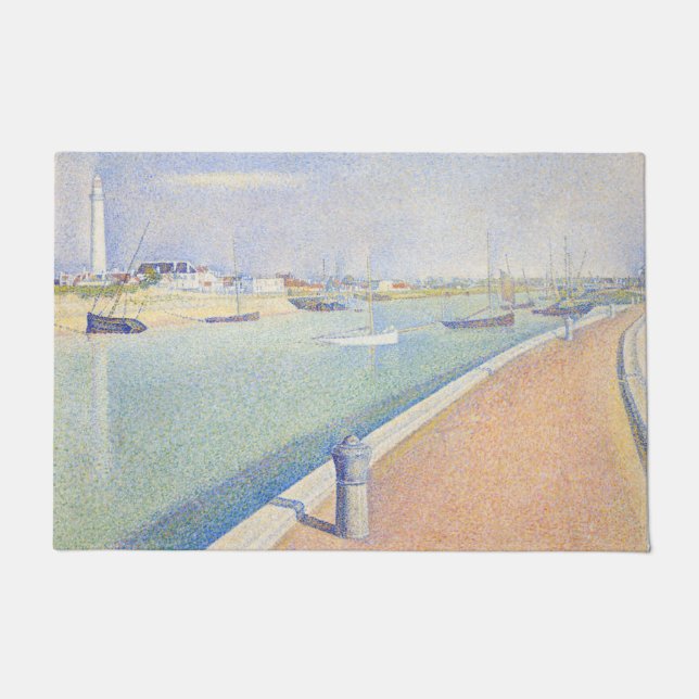 Tapete Georges Seurat - O Canal das Gravelinas (Frente)