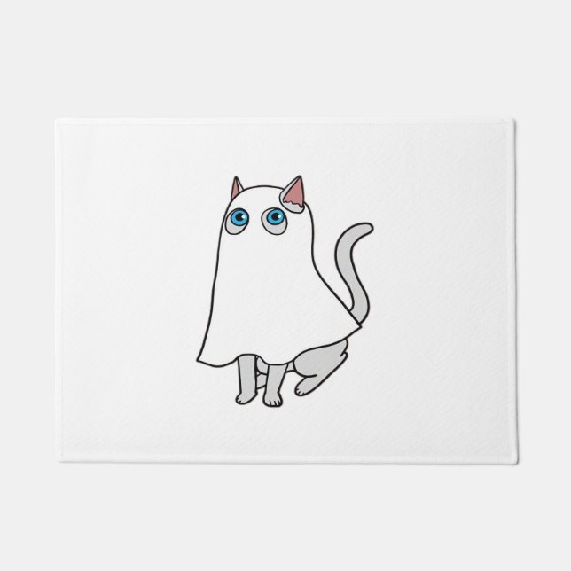 Tapete Ghost Cat Classic T-Shirt_1 (Frente)